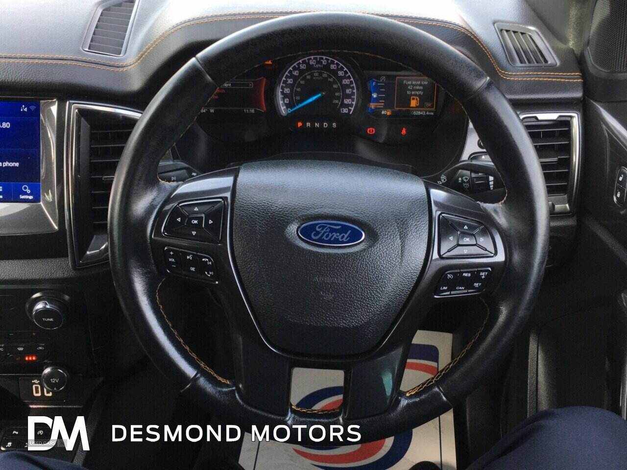 Jan 2022 Ford Ranger Pick Up Double Cab Wildtrak 2.0 EcoBlue 213 Auto