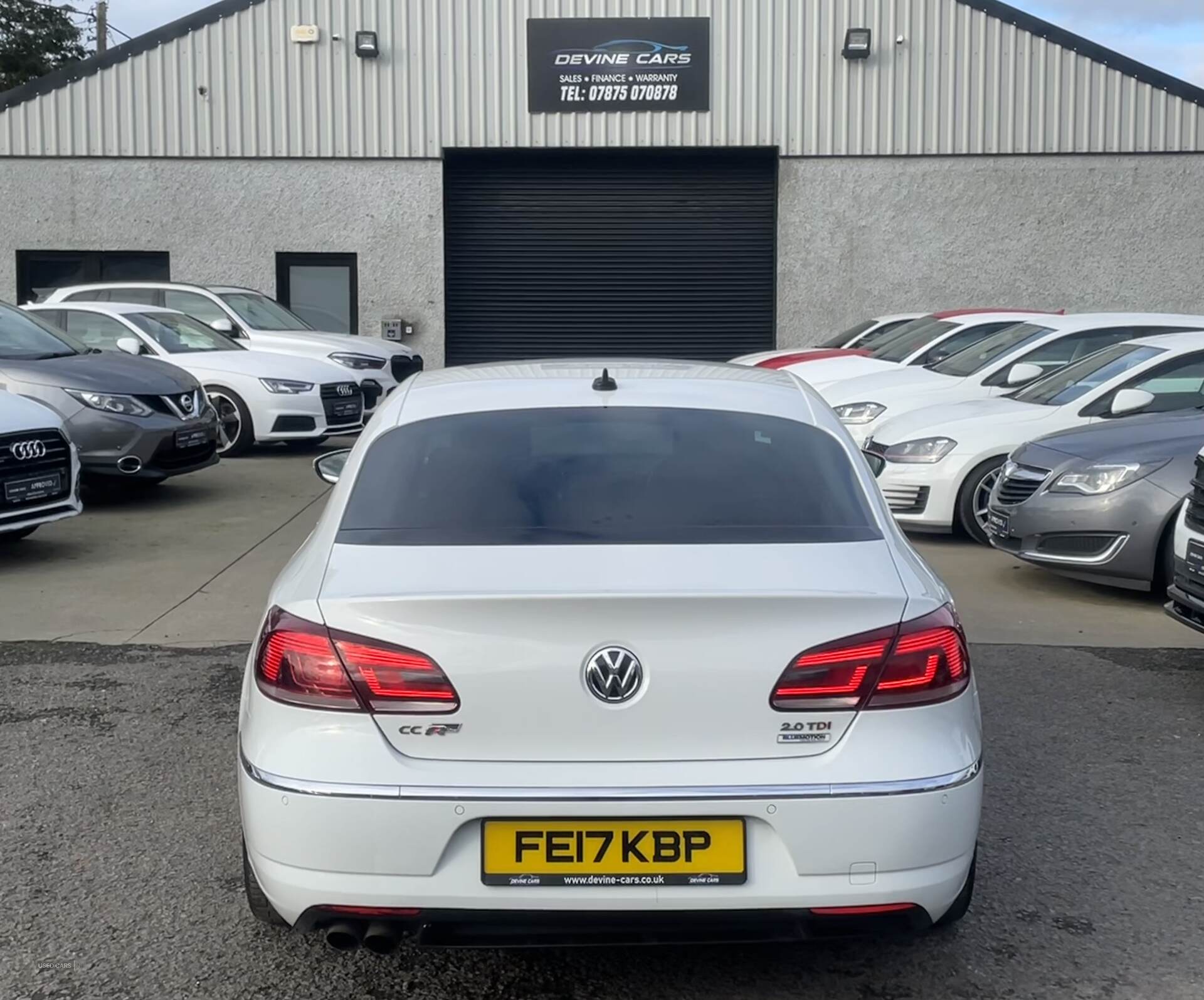 Mar 2017 Volkswagen CC 2.0 TDI 184 BlueMotion Tech R-Line 4dr DSG