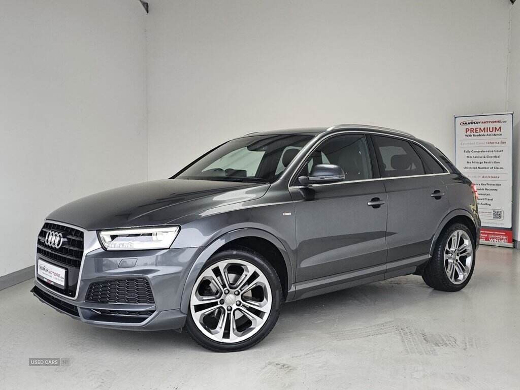Aug 2017 Audi Q3 2.0 TDI Quattro S Line Edition 5dr S Tronic