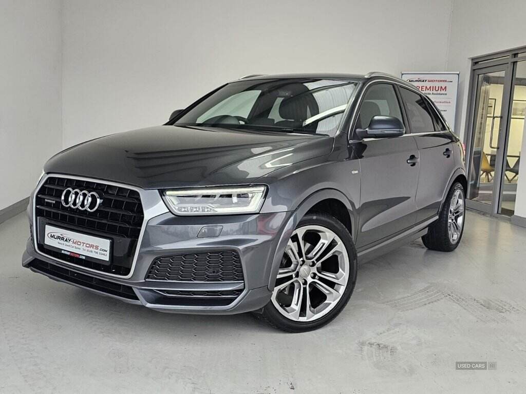 Aug 2017 Audi Q3 2.0 TDI Quattro S Line Edition 5dr S Tronic