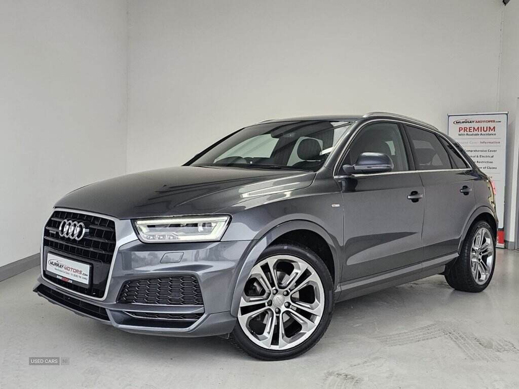 Aug 2017 Audi Q3 2.0 TDI Quattro S Line Edition 5dr S Tronic