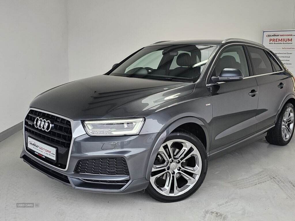 Aug 2017 Audi Q3 2.0 TDI Quattro S Line Edition 5dr S Tronic