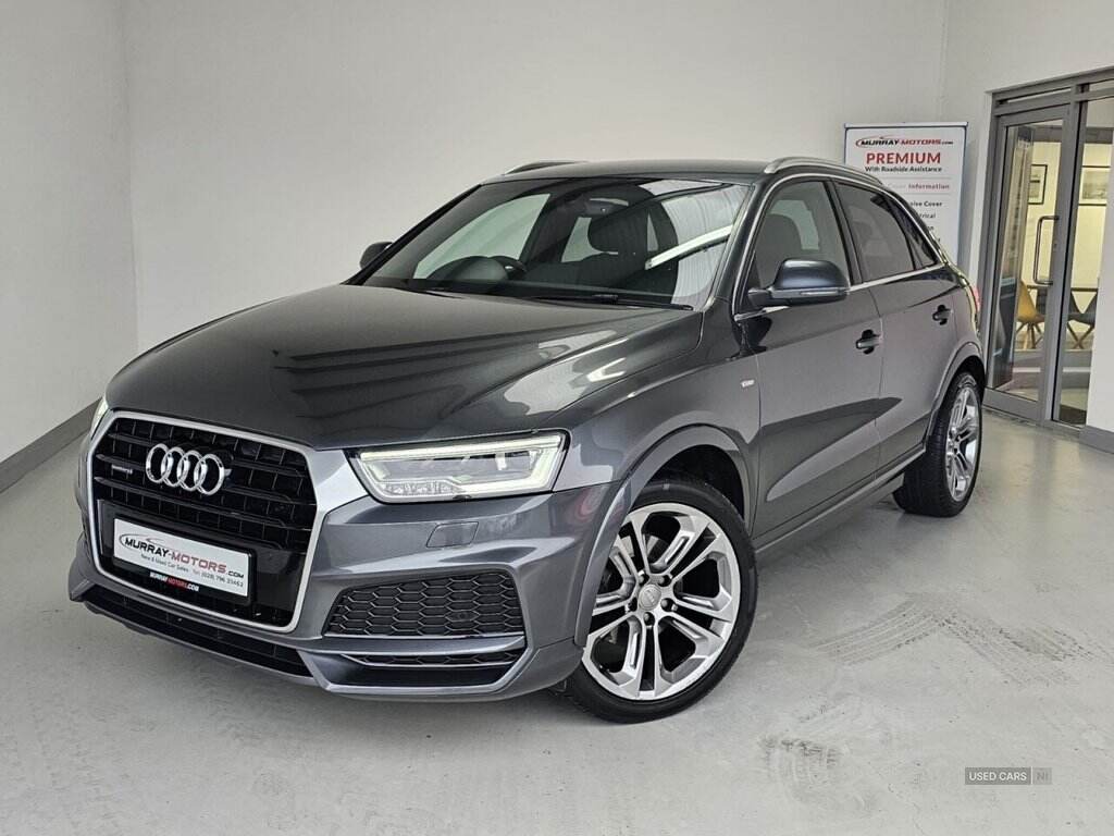 Aug 2017 Audi Q3 2.0 TDI Quattro S Line Edition 5dr S Tronic