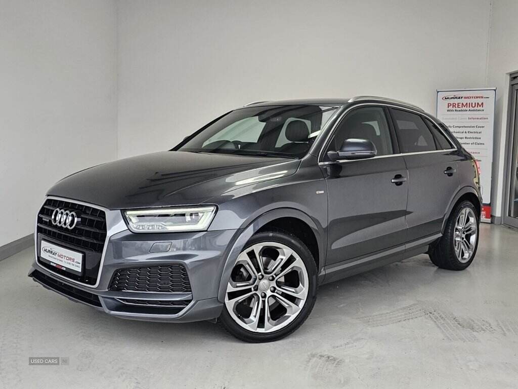 Aug 2017 Audi Q3 2.0 TDI Quattro S Line Edition 5dr S Tronic