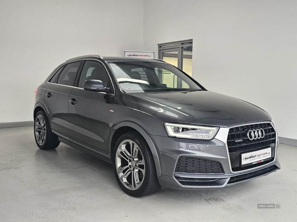 Aug 2017 Audi Q3 2.0 TDI Quattro S Line Edition 5dr S Tronic
