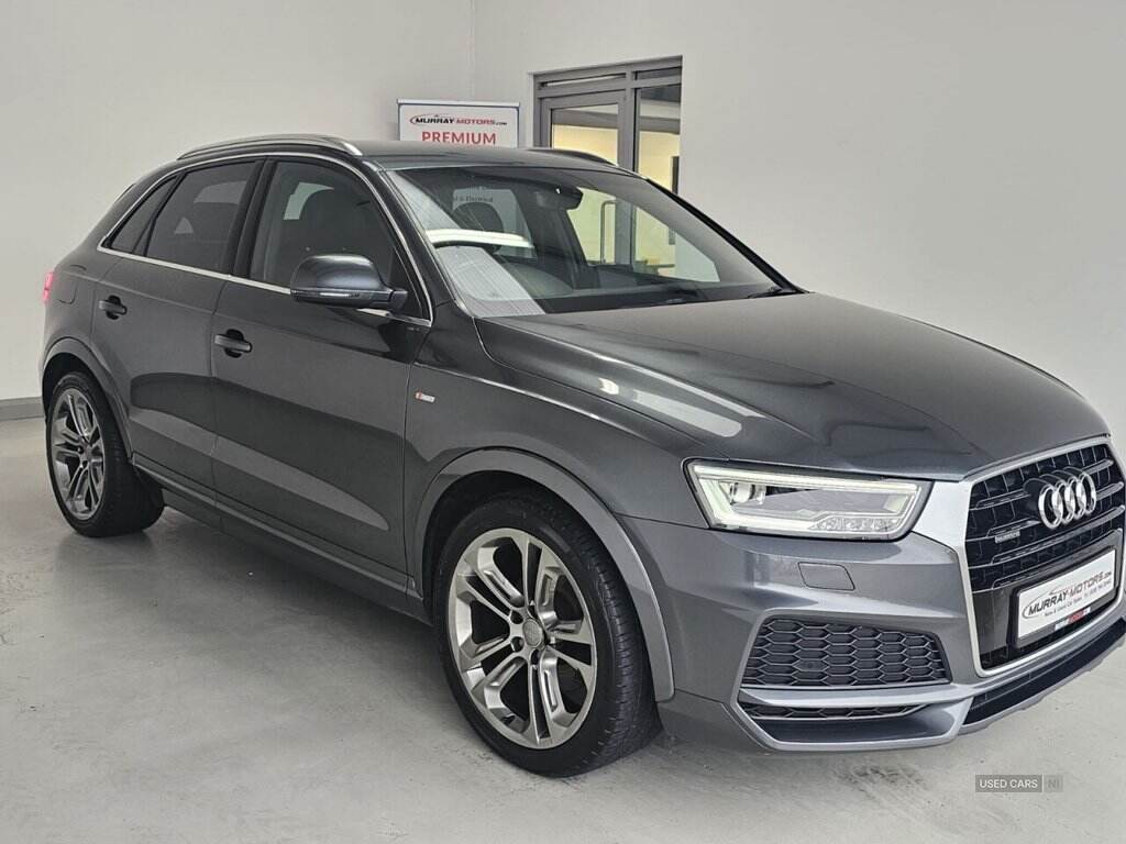 Aug 2017 Audi Q3 2.0 TDI Quattro S Line Edition 5dr S Tronic