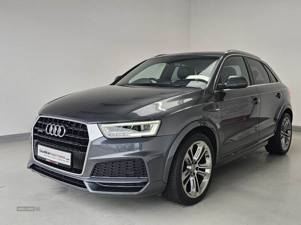 Aug 2017 Audi Q3 2.0 TDI Quattro S Line Edition 5dr S Tronic