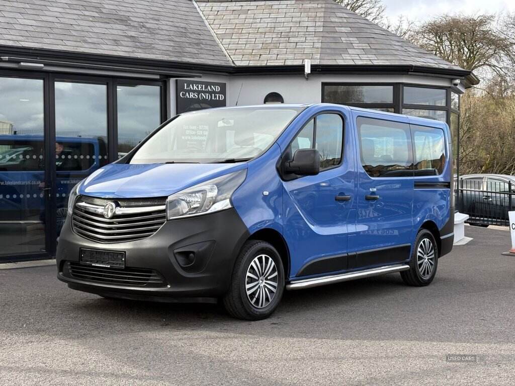 Jun 2016 Vauxhall Vivaro 2900 1.6CDTI 95PS ecoFLEX H1 Combi 9 Seat