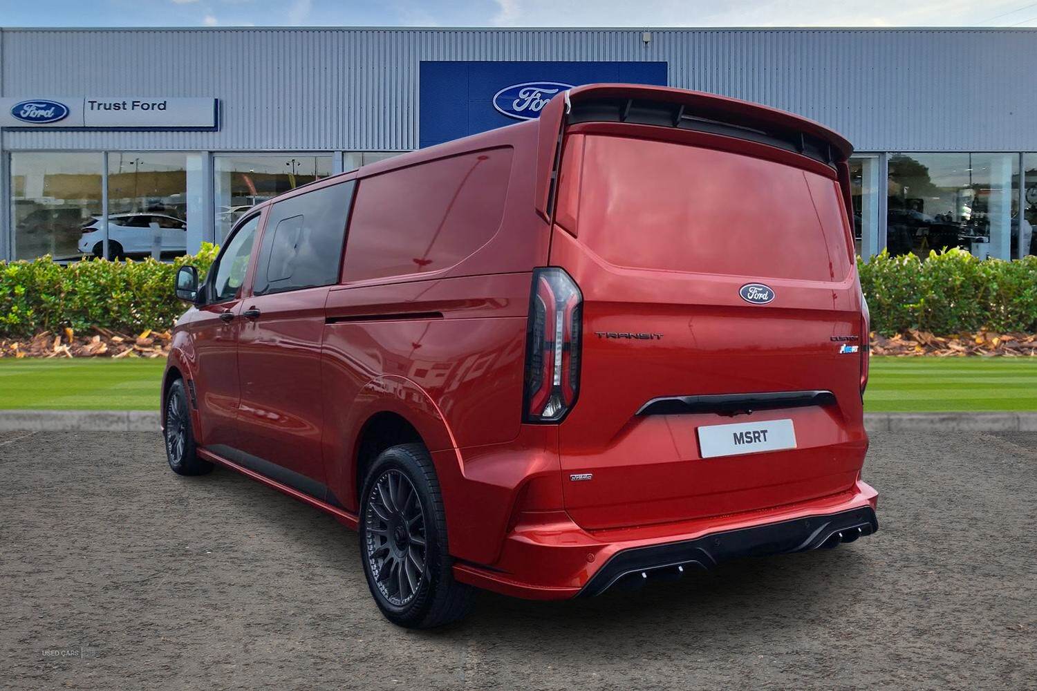 Ford Transit Custom 320 MSRT AUTO L2 LWB Double Cab In Van 2.5 227PS PHEV CVT 6.2 FWD Low Roof, LIFTGATE REAR CARGO DOORS, TOW BAR