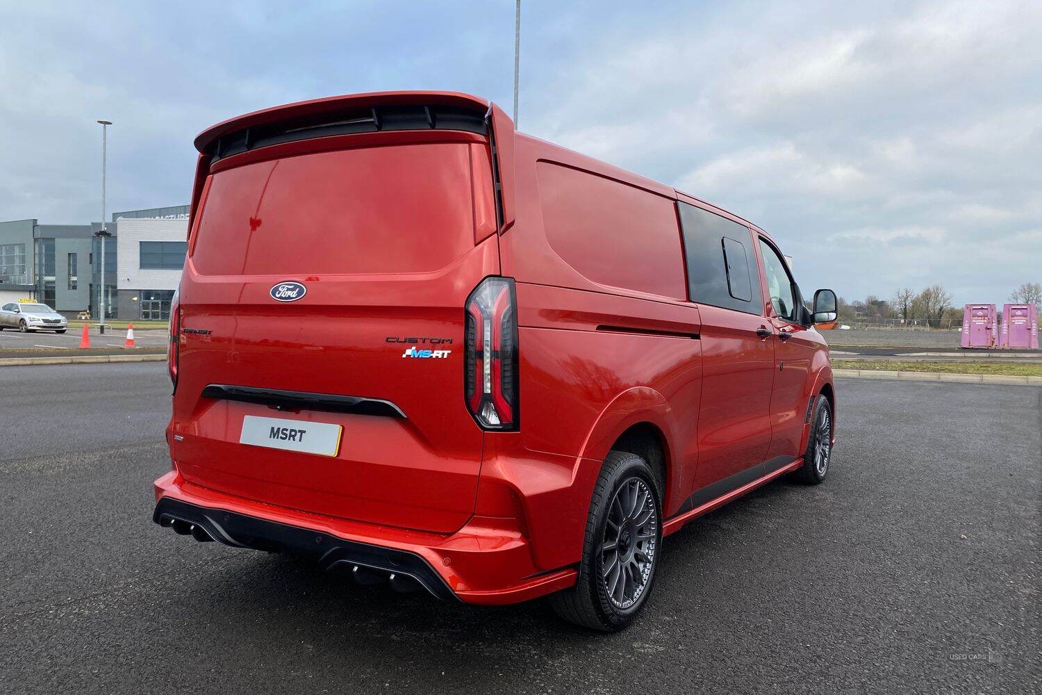 Ford Transit Custom 320 MSRT AUTO L2 LWB Double Cab In Van 2.5 227PS PHEV CVT 6.2 FWD Low Roof, LIFTGATE REAR CARGO DOORS, TOW BAR