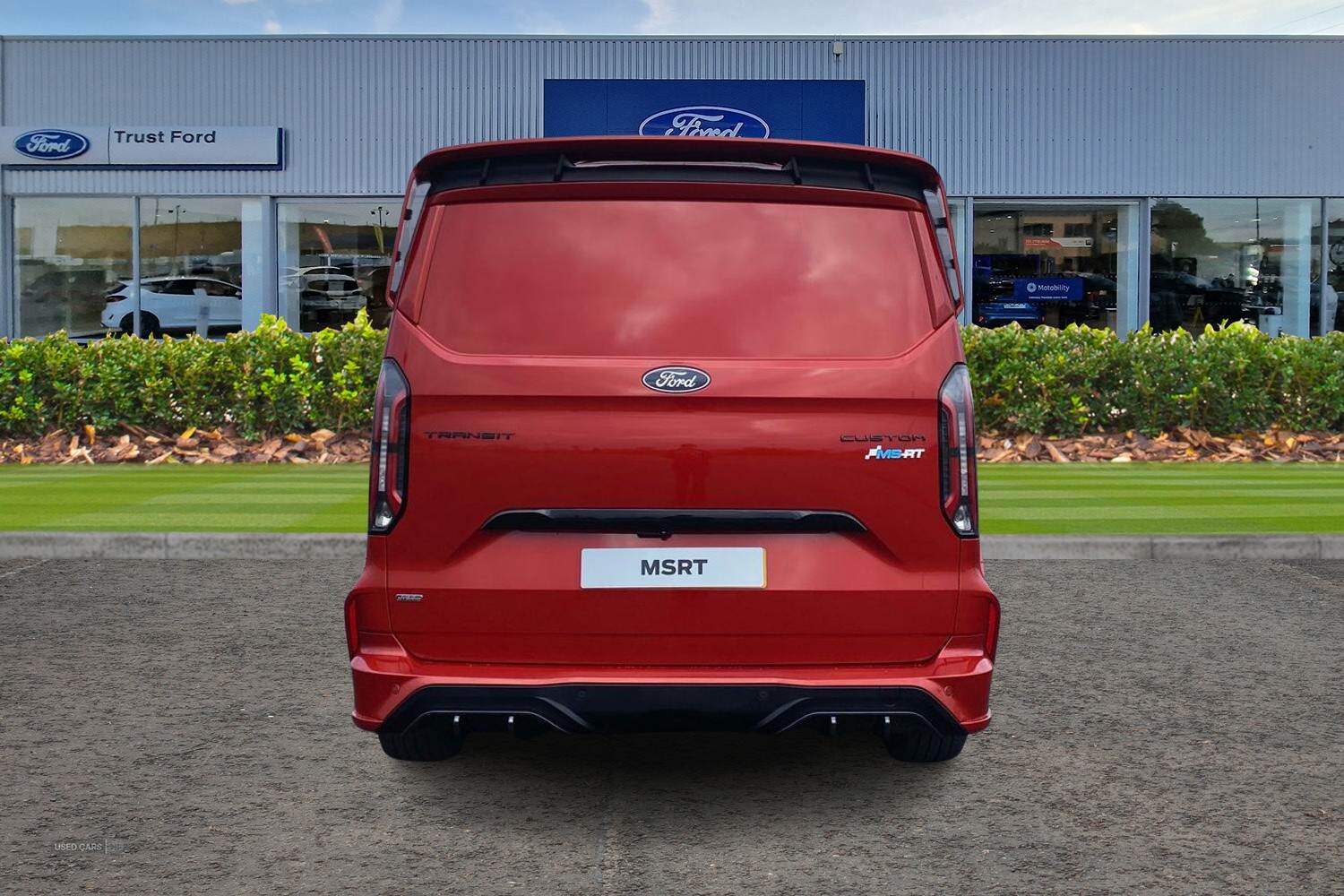 Ford Transit Custom 320 MSRT AUTO L2 LWB Double Cab In Van 2.5 227PS PHEV CVT 6.2 FWD Low Roof, LIFTGATE REAR CARGO DOORS, TOW BAR