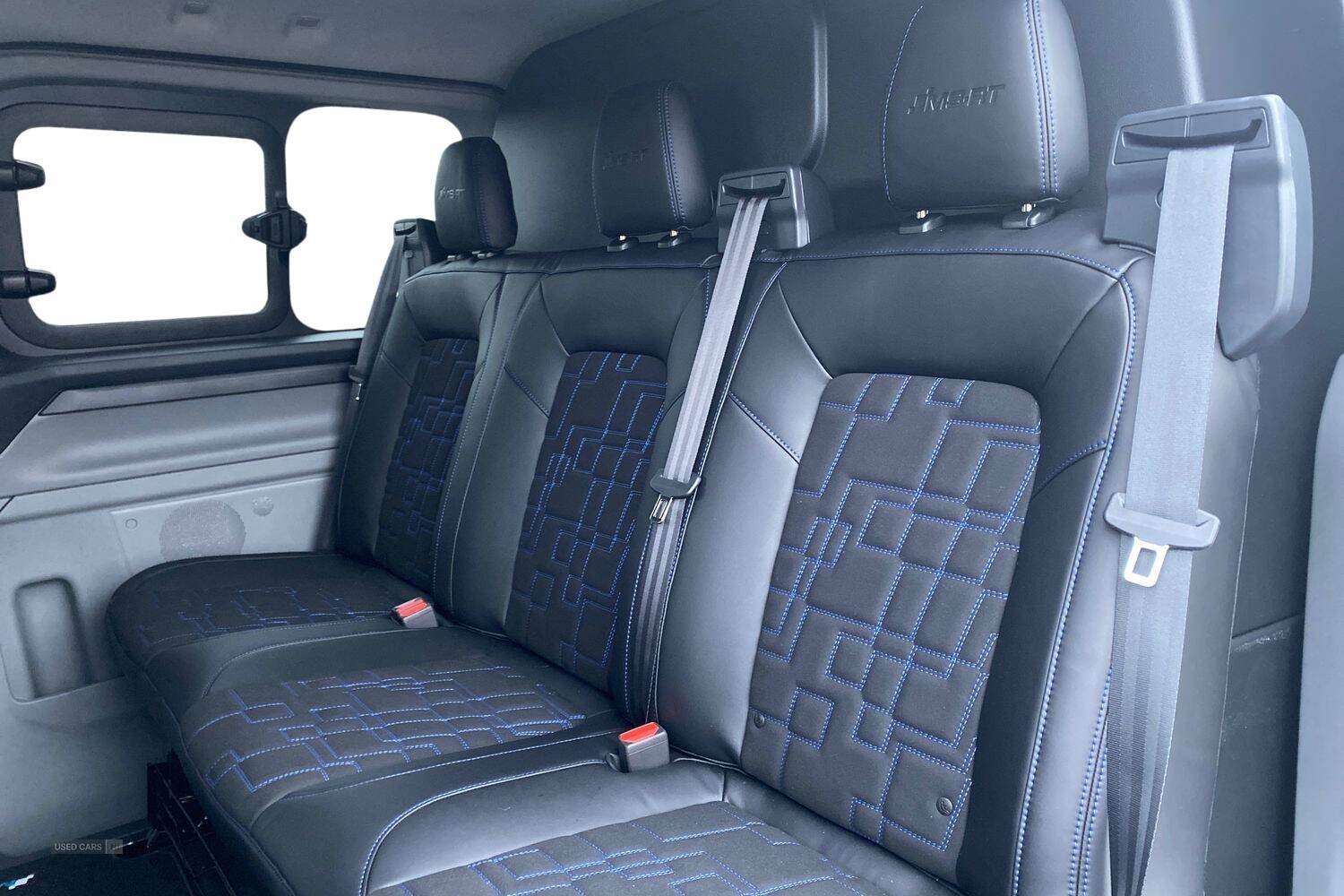 Ford E-TRANSIT CUSTOM 320 MSRT AUTO L1 SWB Double Cab In Van 65kWh 160kw 218PS BEV RWD Low Roof, LIFTGATE REAR CARGO DOOR, TOW BAR