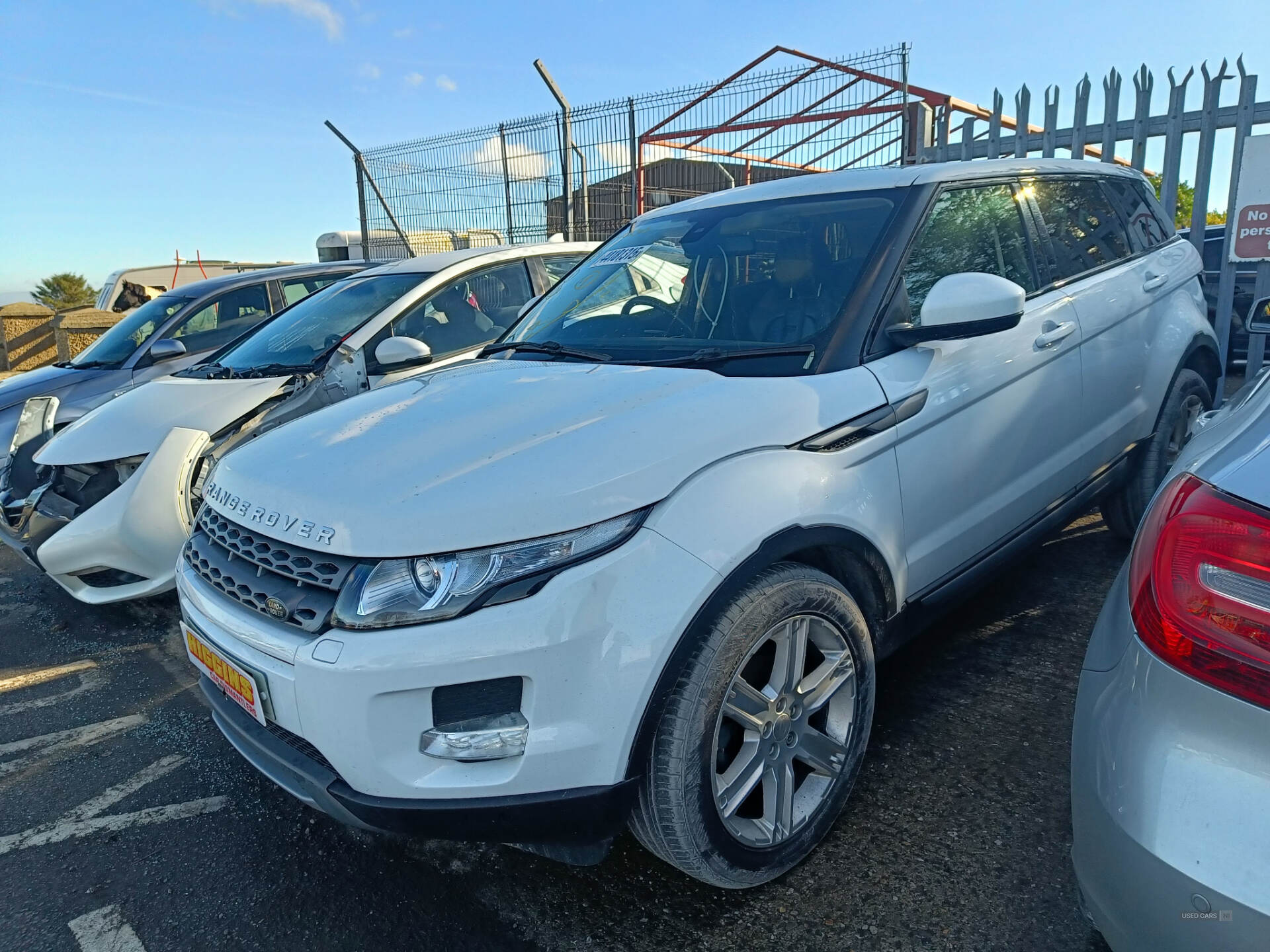Sep 2014 Land Rover Range Rover Evoque 2.2 eD4 Pure 5dr 2WD