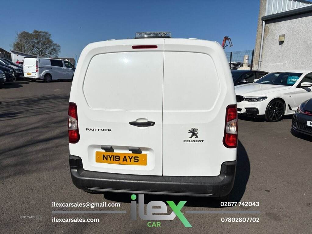 May 2019 Peugeot Partner 1000 1.6 BlueHDi 100 Grip Van