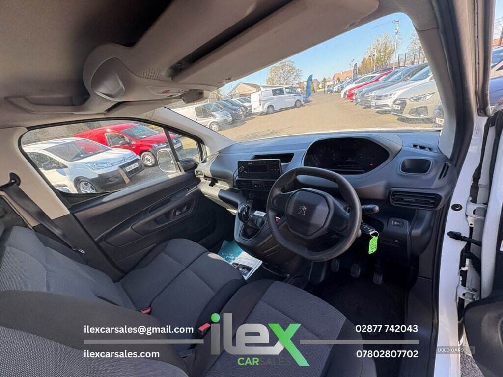 May 2019 Peugeot Partner 1000 1.6 BlueHDi 100 Grip Van