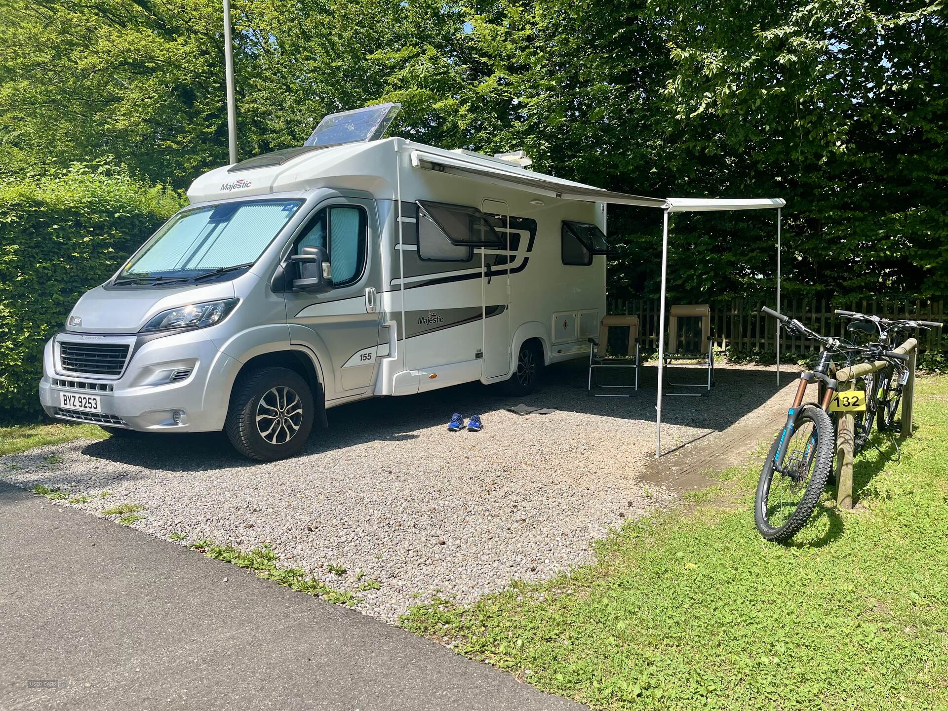 Mar 2017 Elddis Majestic 155 160hp fixed bed, 4 berth, 4 seat belts