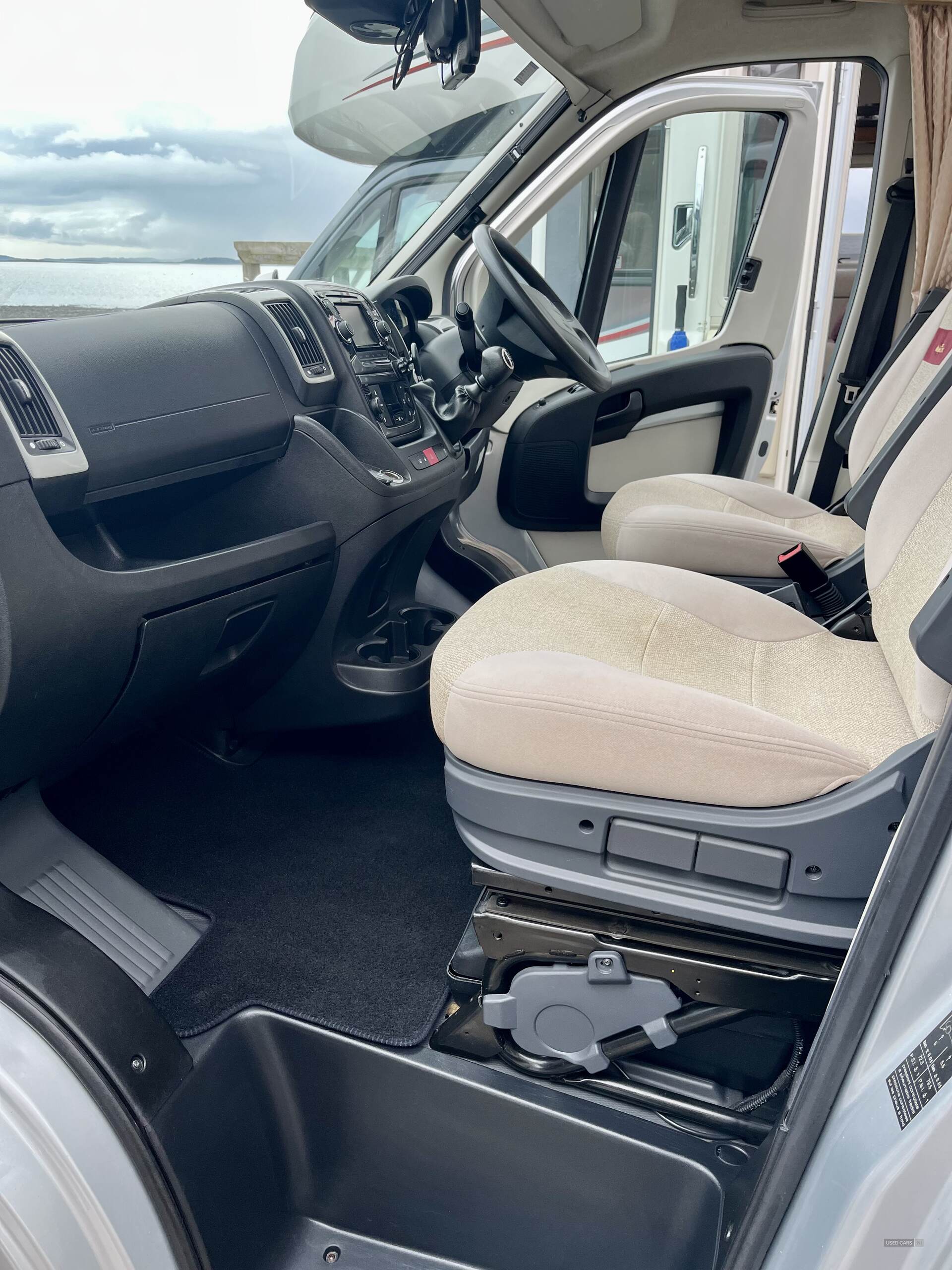 Mar 2017 Elddis Majestic 155 160hp fixed bed, 4 berth, 4 seat belts
