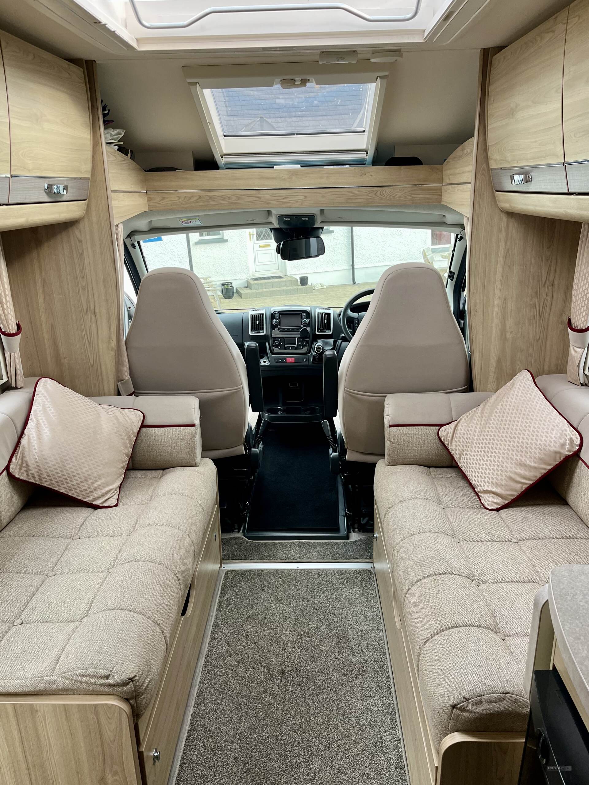 Mar 2017 Elddis Majestic 155 160hp fixed bed, 4 berth, 4 seat belts