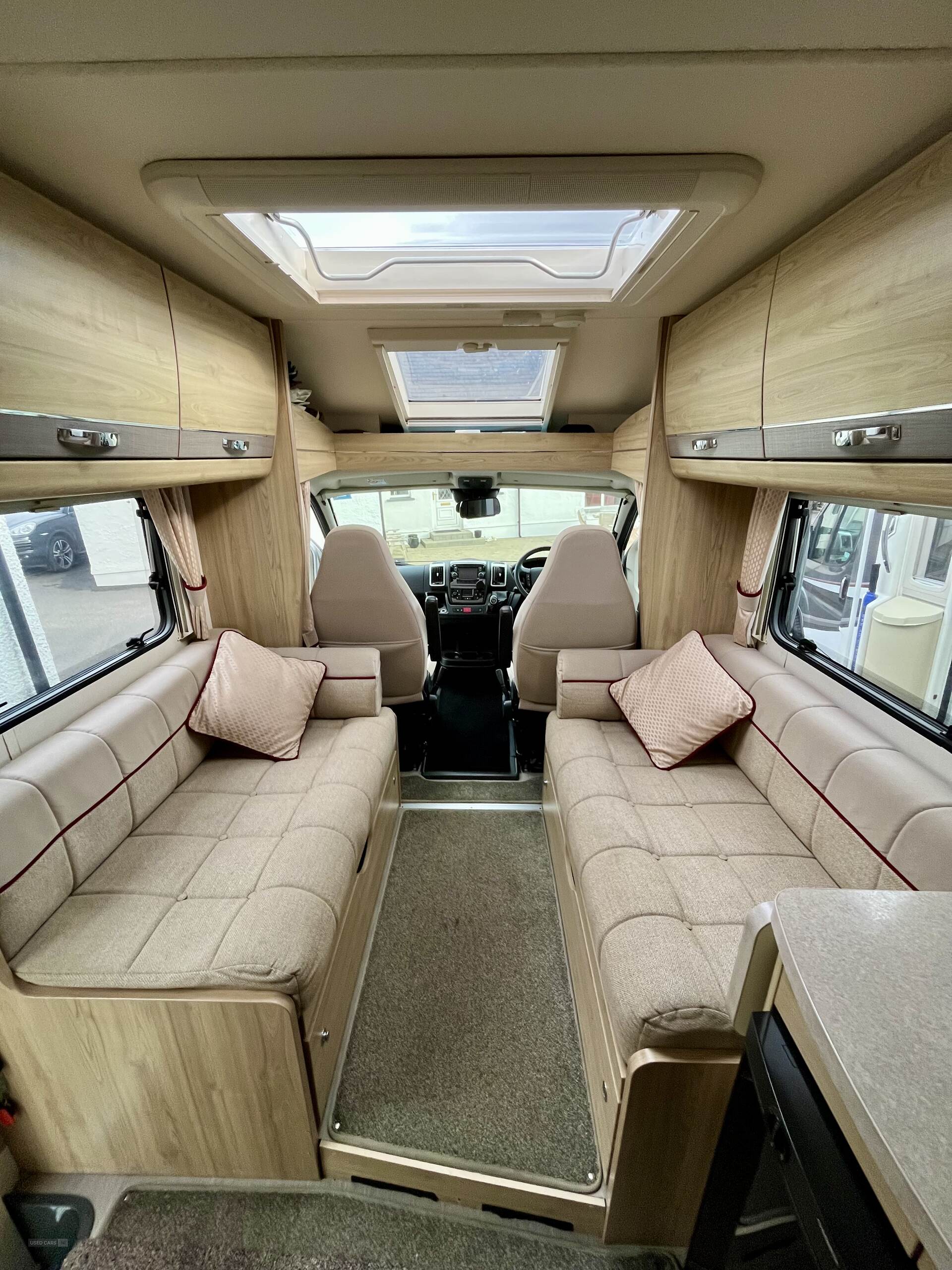 Mar 2017 Elddis Majestic 155 160hp fixed bed, 4 berth, 4 seat belts