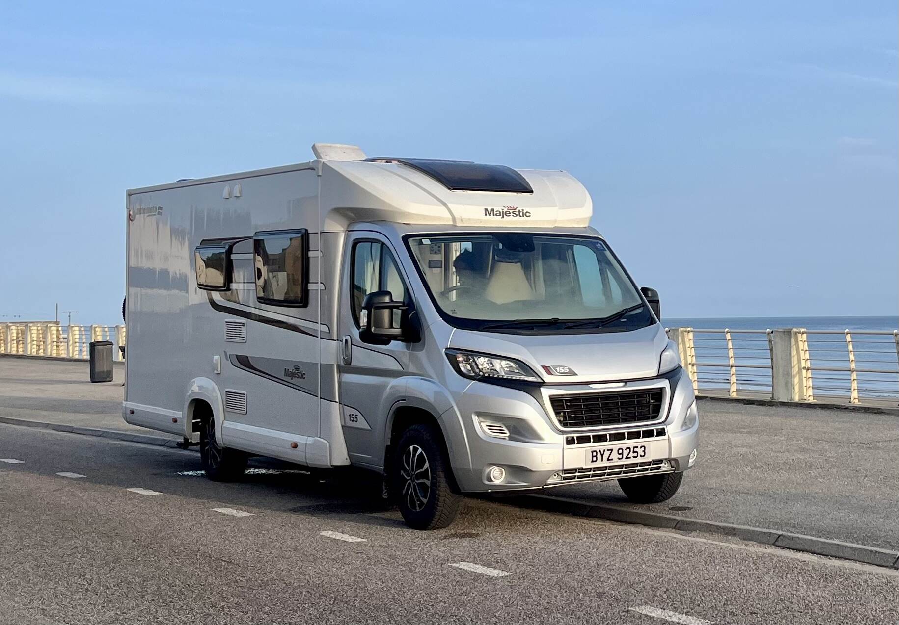 Mar 2017 Elddis Majestic 155 160hp fixed bed, 4 berth, 4 seat belts