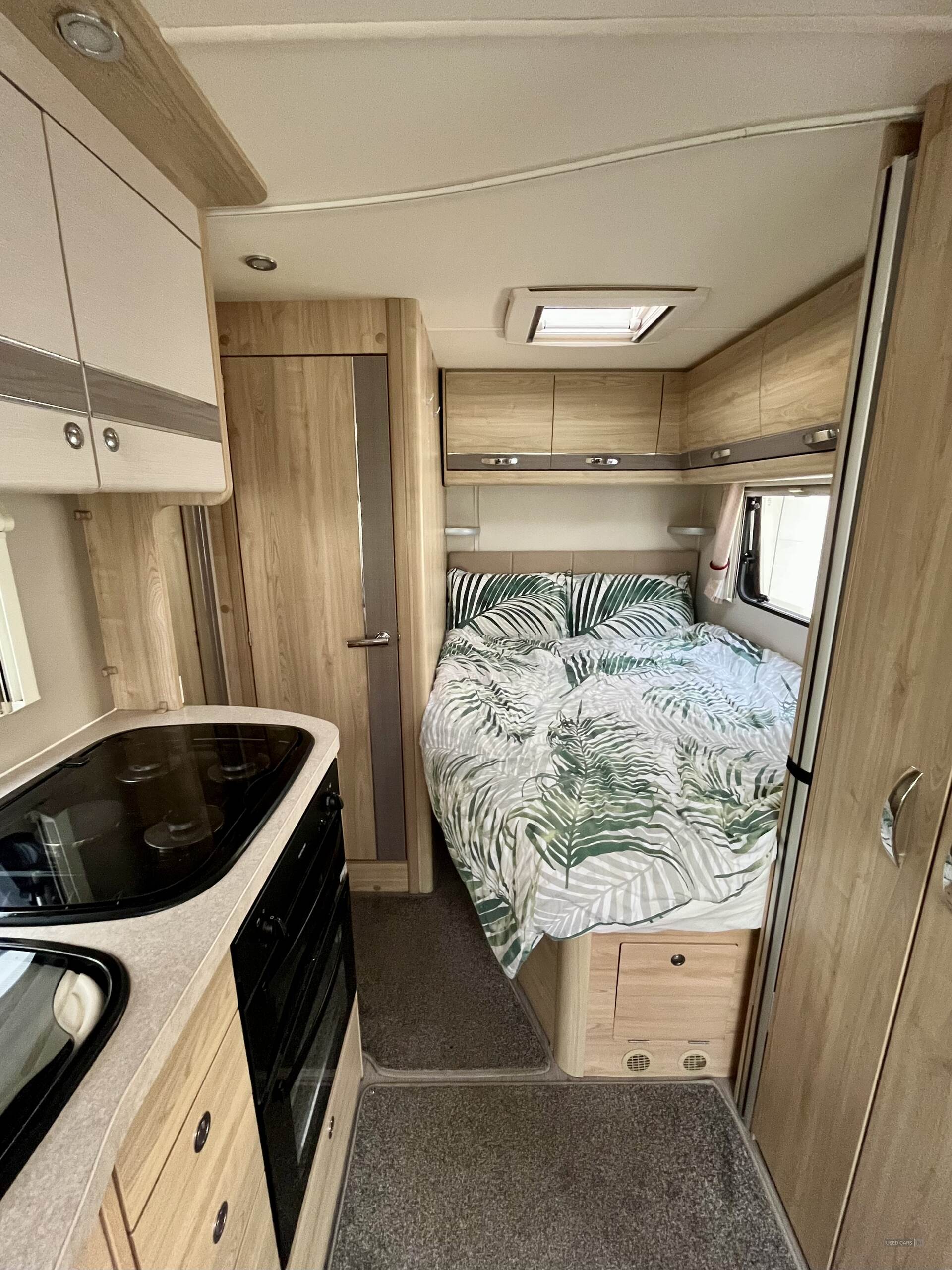 Mar 2017 Elddis Majestic 155 160hp fixed bed, 4 berth, 4 seat belts