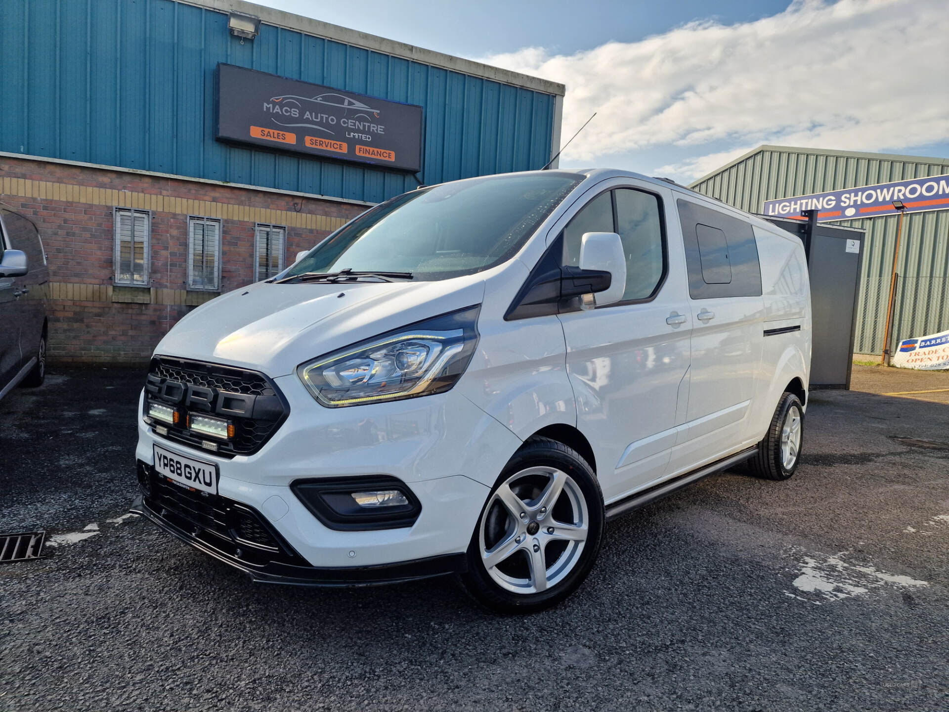 Sep 2018 Ford Transit Custom 2.0 EcoBlue 130ps Low Roof D/Cab Limited Van