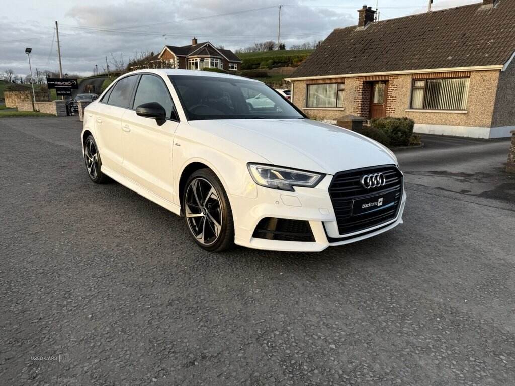 Jan 2019 Audi A3 30 TDI 116 Black Edition 4dr