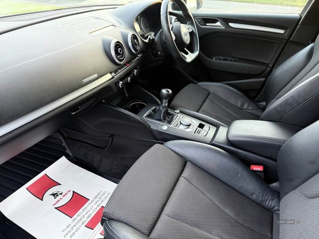 Jan 2019 Audi A3 30 TDI 116 Black Edition 4dr
