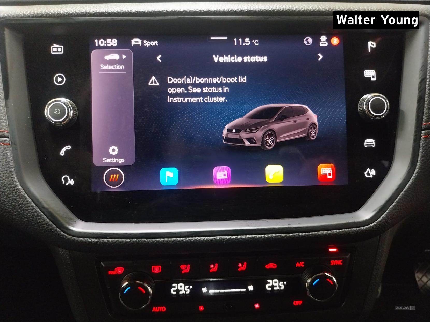 Jun 2021 Seat Ibiza 1.0 TSI 110 FR [EZ] 5dr
