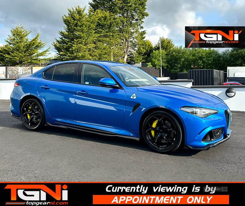 Nov 2018 Alfa Romeo Giulia 2.9 V6 BiTurbo Quadrifoglio 4dr Auto
