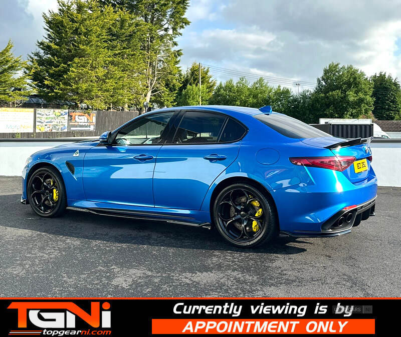 Nov 2018 Alfa Romeo Giulia 2.9 V6 BiTurbo Quadrifoglio 4dr Auto