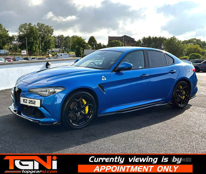 Nov 2018 Alfa Romeo Giulia 2.9 V6 BiTurbo Quadrifoglio 4dr Auto
