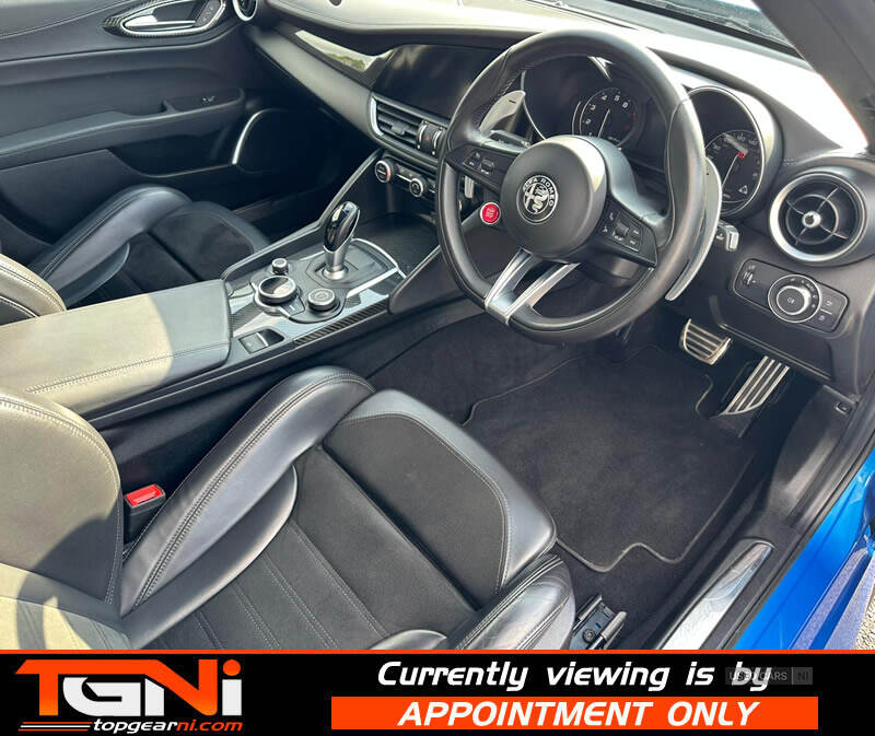Nov 2018 Alfa Romeo Giulia 2.9 V6 BiTurbo Quadrifoglio 4dr Auto