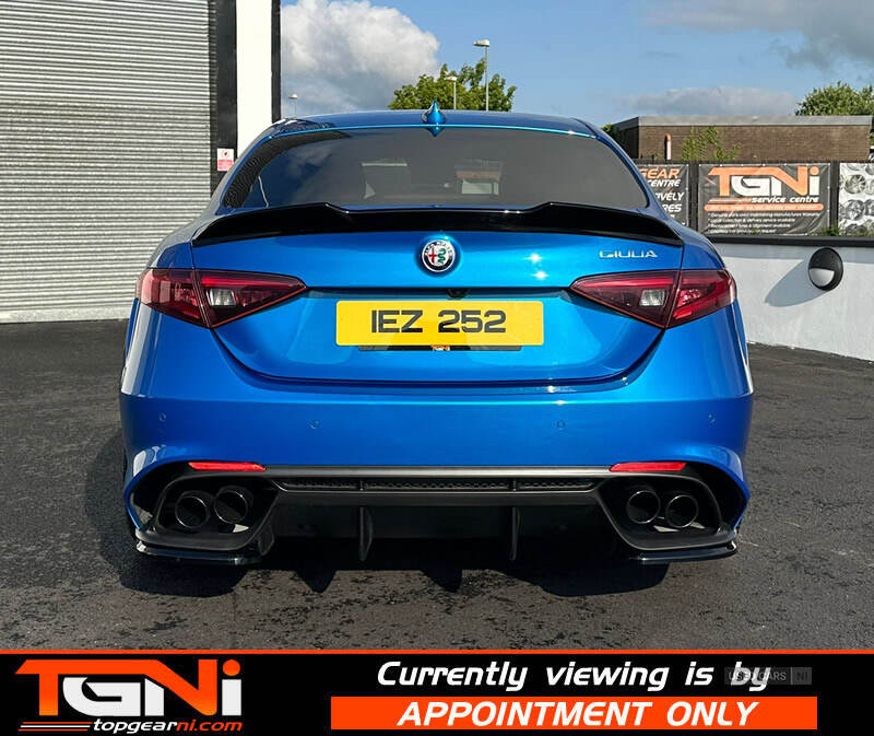 Nov 2018 Alfa Romeo Giulia 2.9 V6 BiTurbo Quadrifoglio 4dr Auto