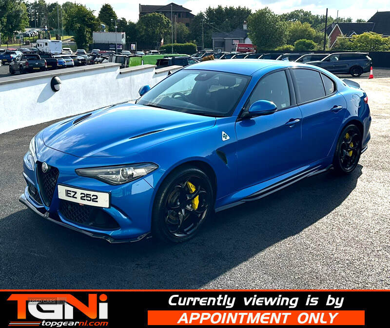 Nov 2018 Alfa Romeo Giulia 2.9 V6 BiTurbo Quadrifoglio 4dr Auto