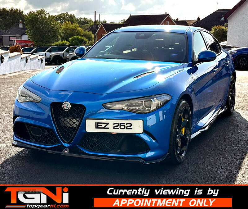 Nov 2018 Alfa Romeo Giulia 2.9 V6 BiTurbo Quadrifoglio 4dr Auto