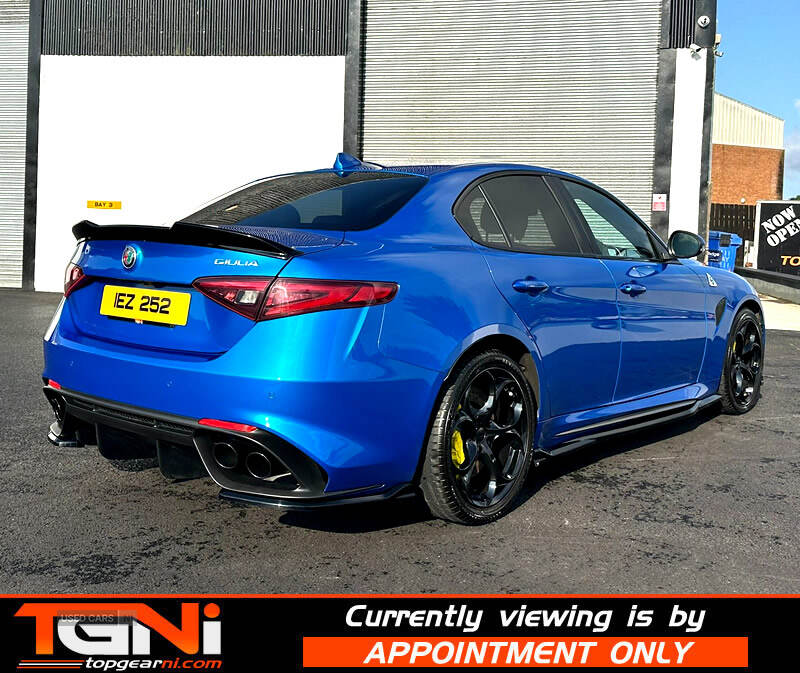 Nov 2018 Alfa Romeo Giulia 2.9 V6 BiTurbo Quadrifoglio 4dr Auto