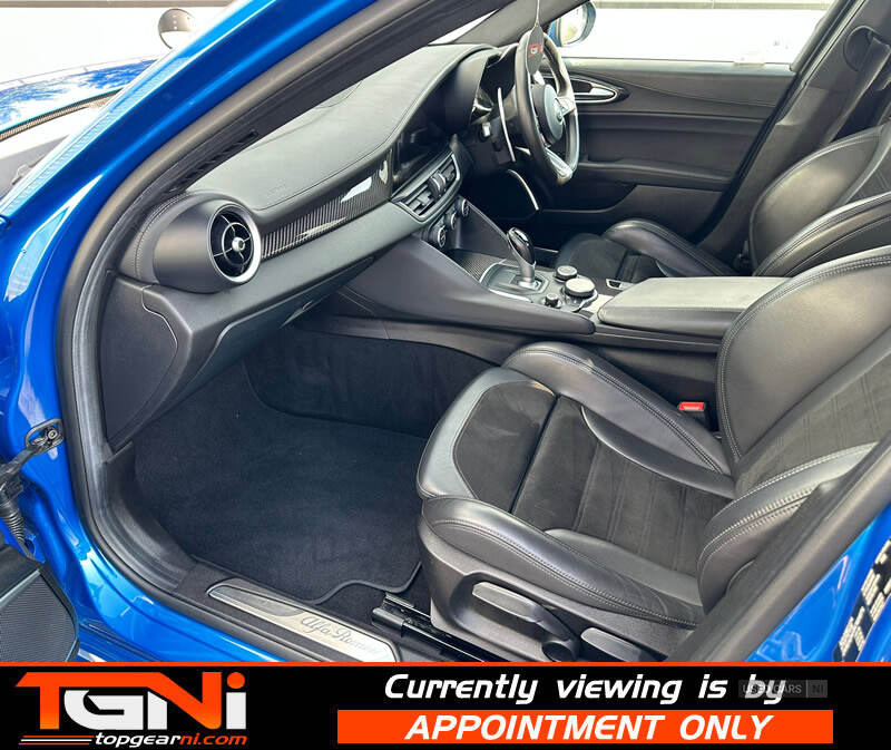 Nov 2018 Alfa Romeo Giulia 2.9 V6 BiTurbo Quadrifoglio 4dr Auto