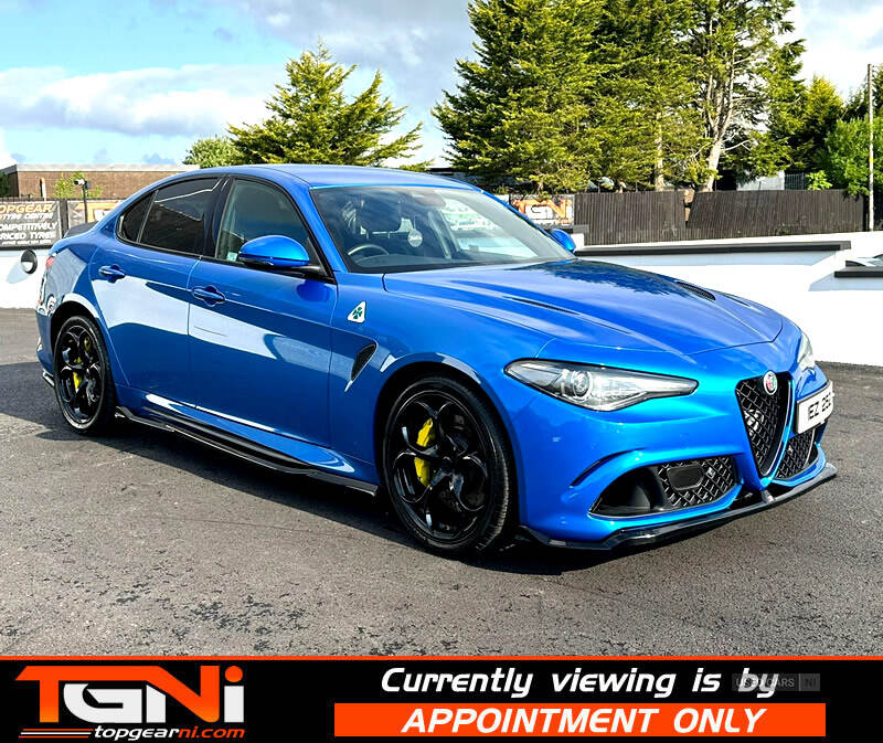Nov 2018 Alfa Romeo Giulia 2.9 V6 BiTurbo Quadrifoglio 4dr Auto