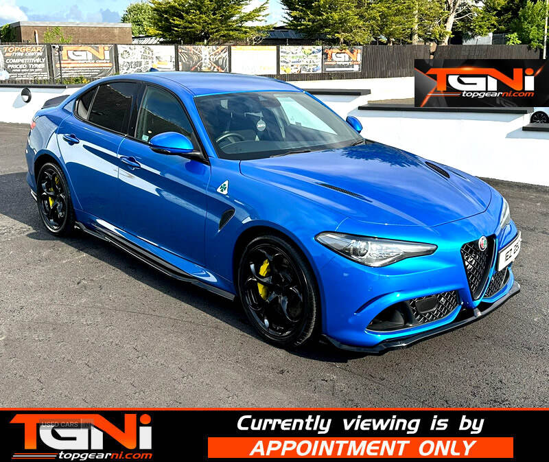 Nov 2018 Alfa Romeo Giulia 2.9 V6 BiTurbo Quadrifoglio 4dr Auto