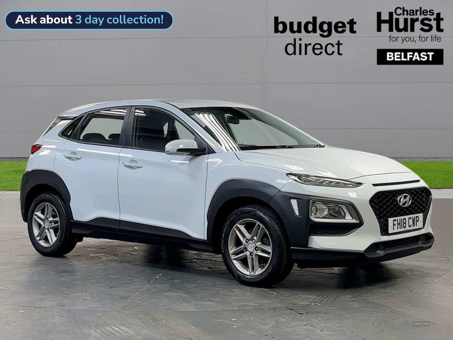 Jul 2018 Hyundai Kona 1.0T Gdi Blue Drive S 5Dr