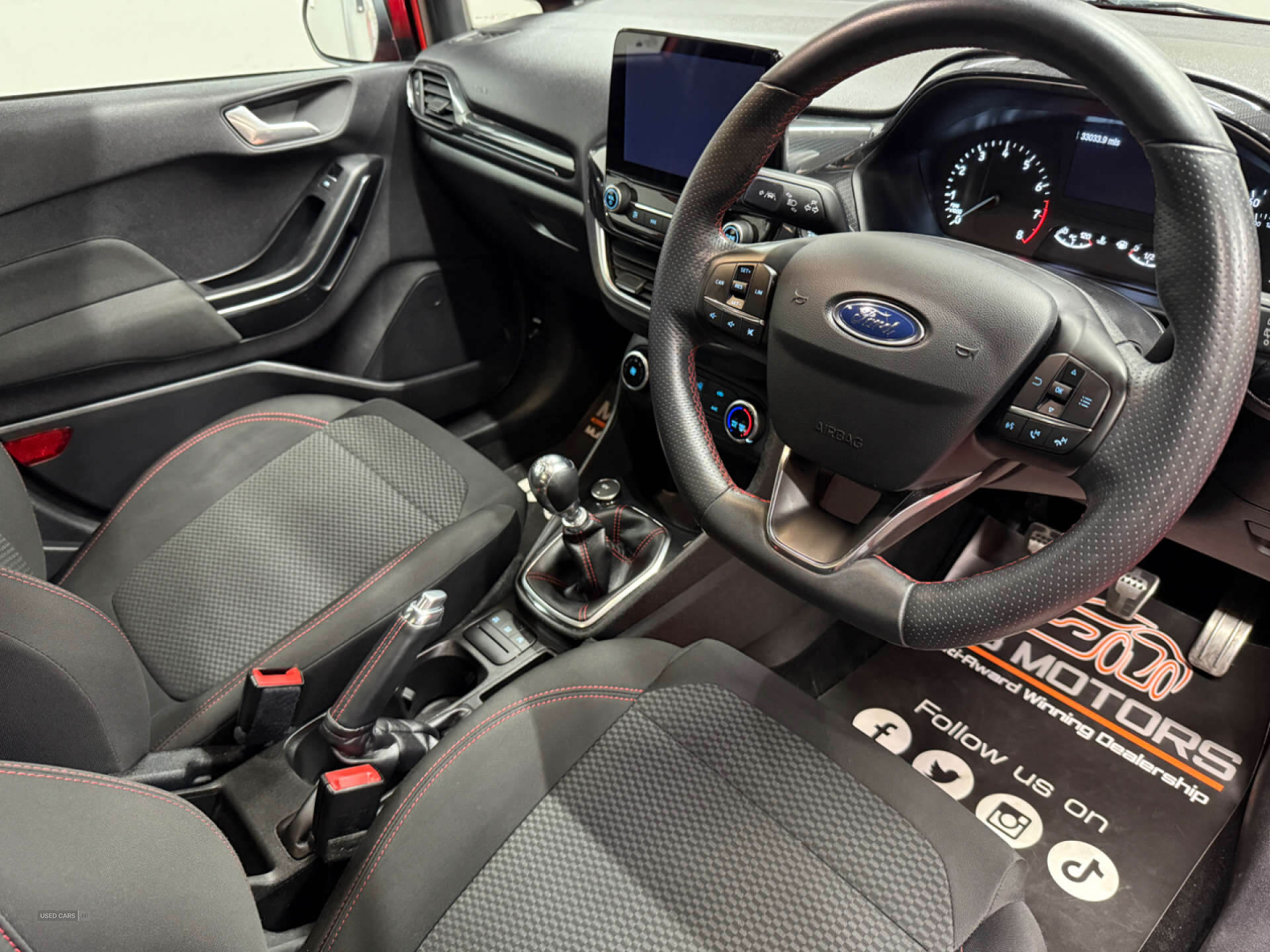 Sep 2019 Ford Fiesta 1.0 EcoBoost 125 ST-Line 5dr