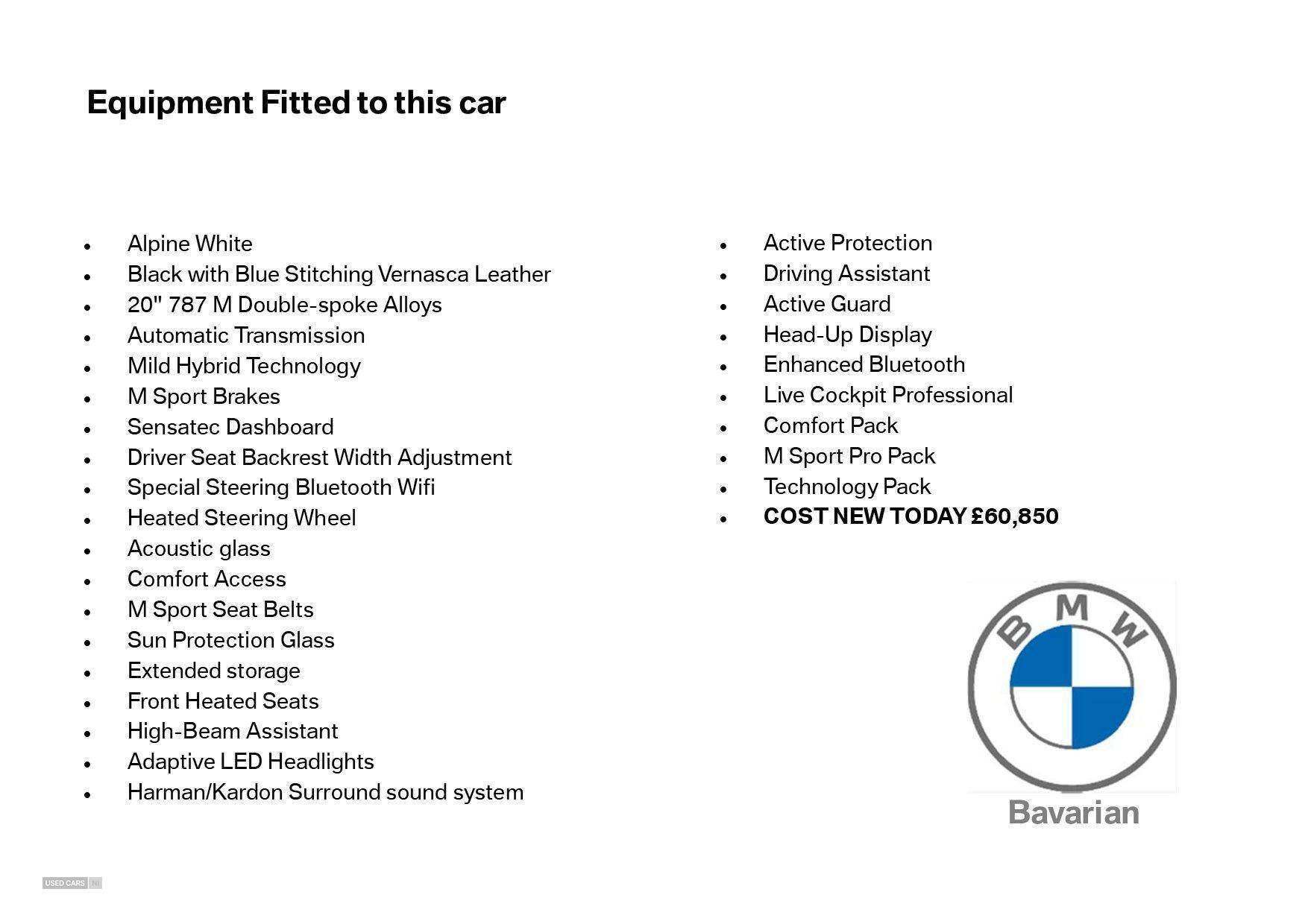 Mar 2024 BMW X4 xDrive20d MHT M Sport 5dr Step Auto
