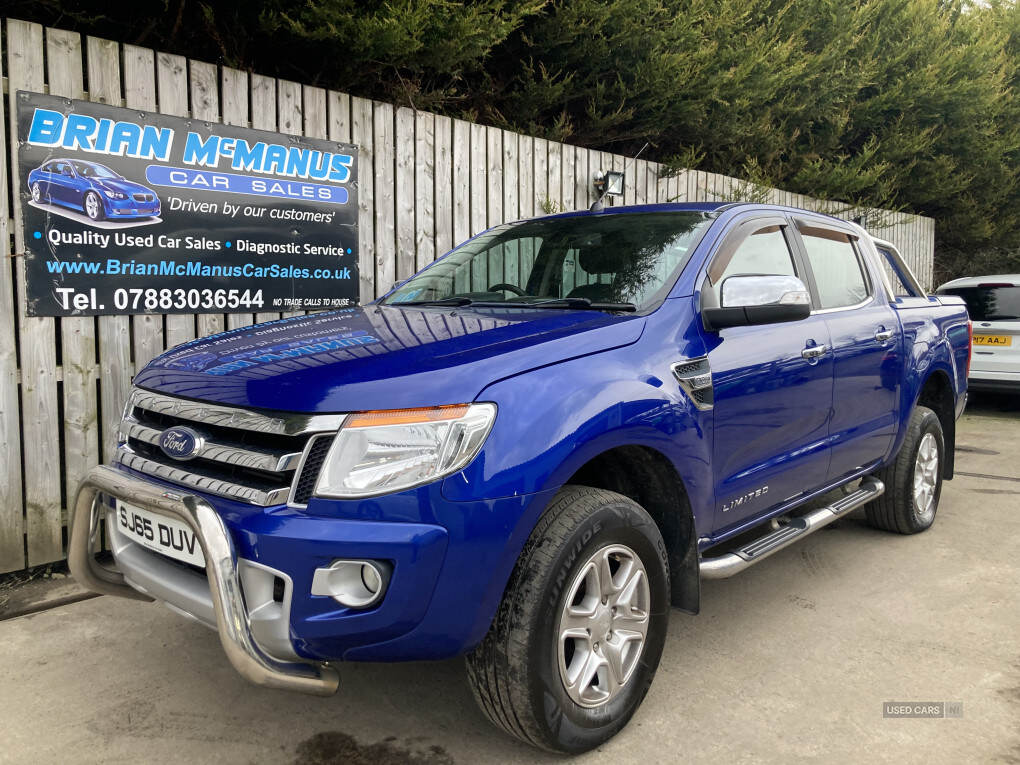 Sep 2015 Ford Ranger Pick Up Double Cab Limited 2.2 TDCi 150 4WD Auto