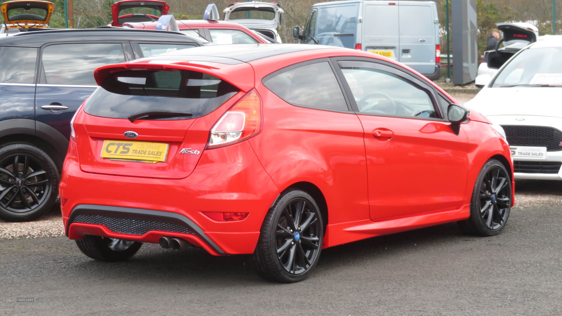 Aug 2015 Ford Fiesta 1.0 EcoBoost 140 Zetec S Red 3dr