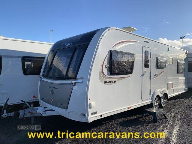 2017 Elddis Avante 840/6, 8' Wide Twin Axle Fixed Bed 6 Berth