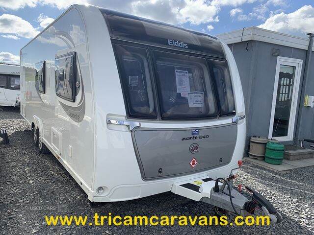 2017 Elddis Avante 840/6, 8' Wide Twin Axle Fixed Bed 6 Berth