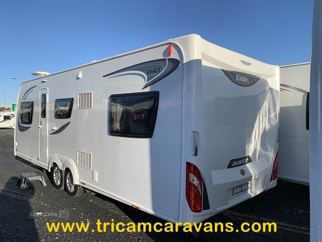 2017 Elddis Avante 840/6, 8' Wide Twin Axle Fixed Bed 6 Berth