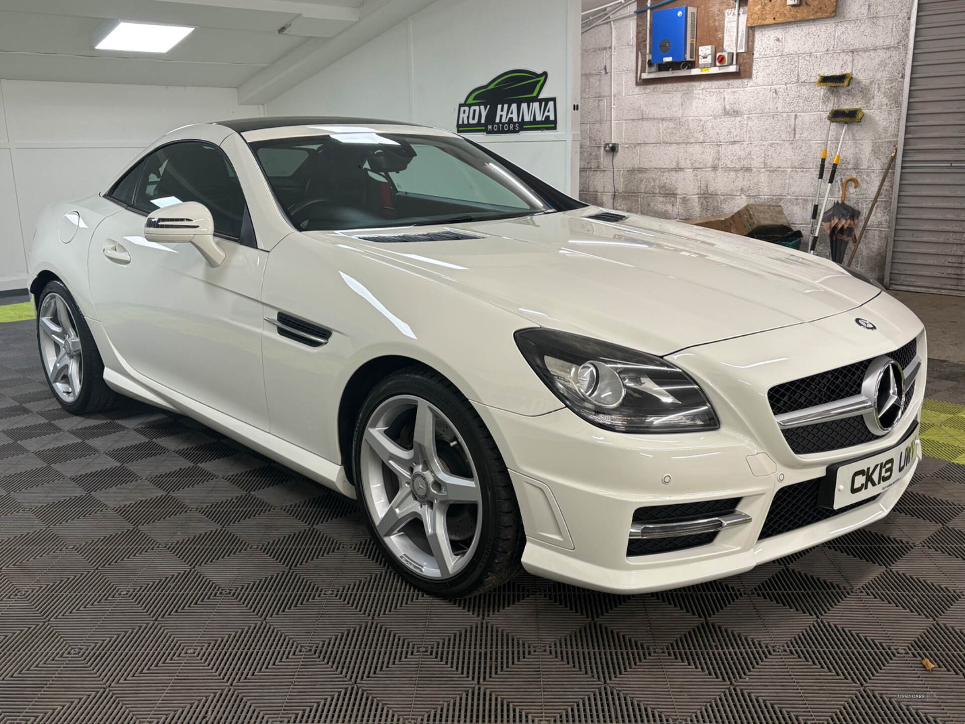 Jul 2013 Mercedes SLK-Class SLK 200 BlueEFFICIENCY AMG Sport 2dr Tip Auto