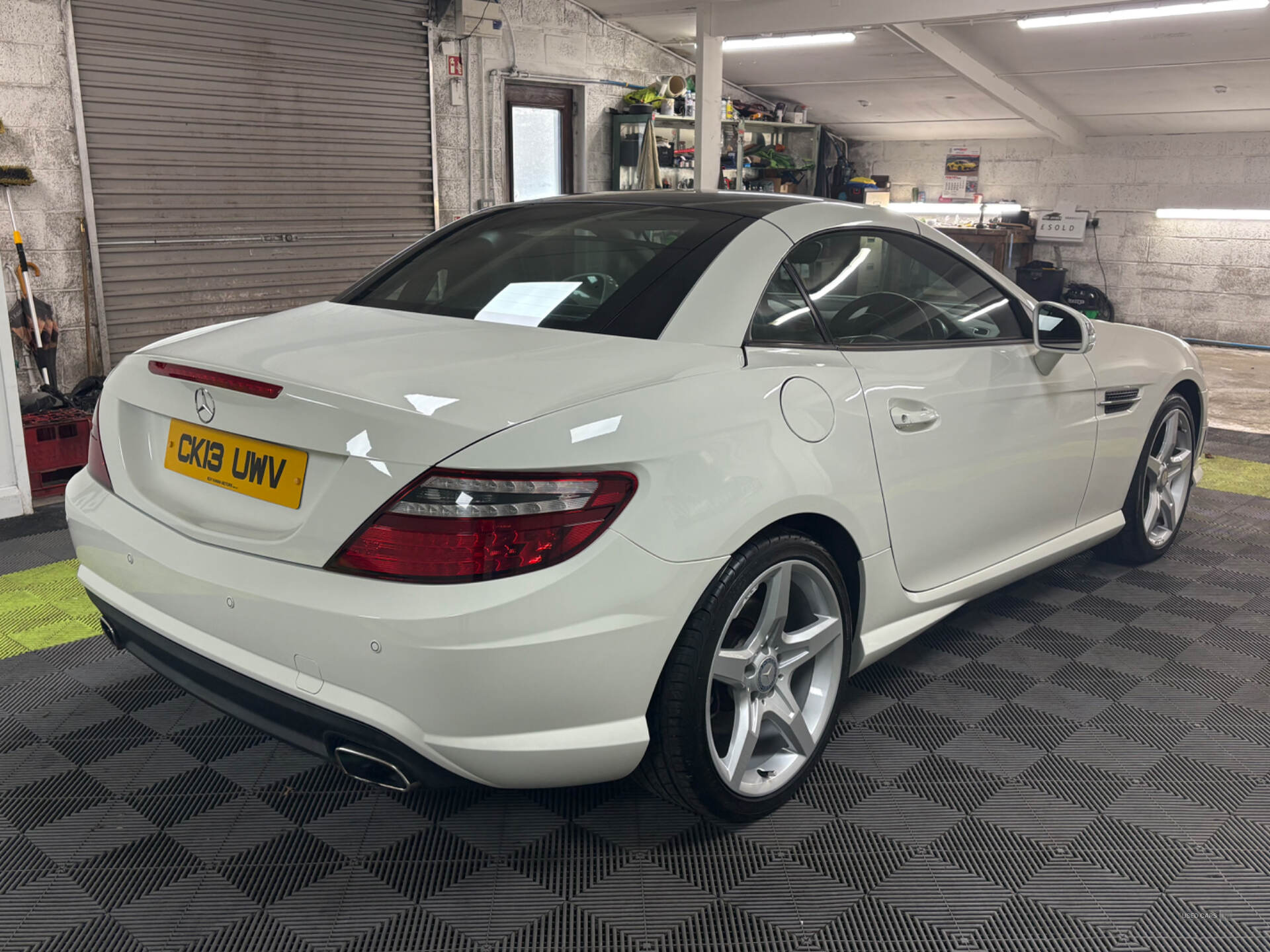 Jul 2013 Mercedes SLK-Class SLK 200 BlueEFFICIENCY AMG Sport 2dr Tip Auto